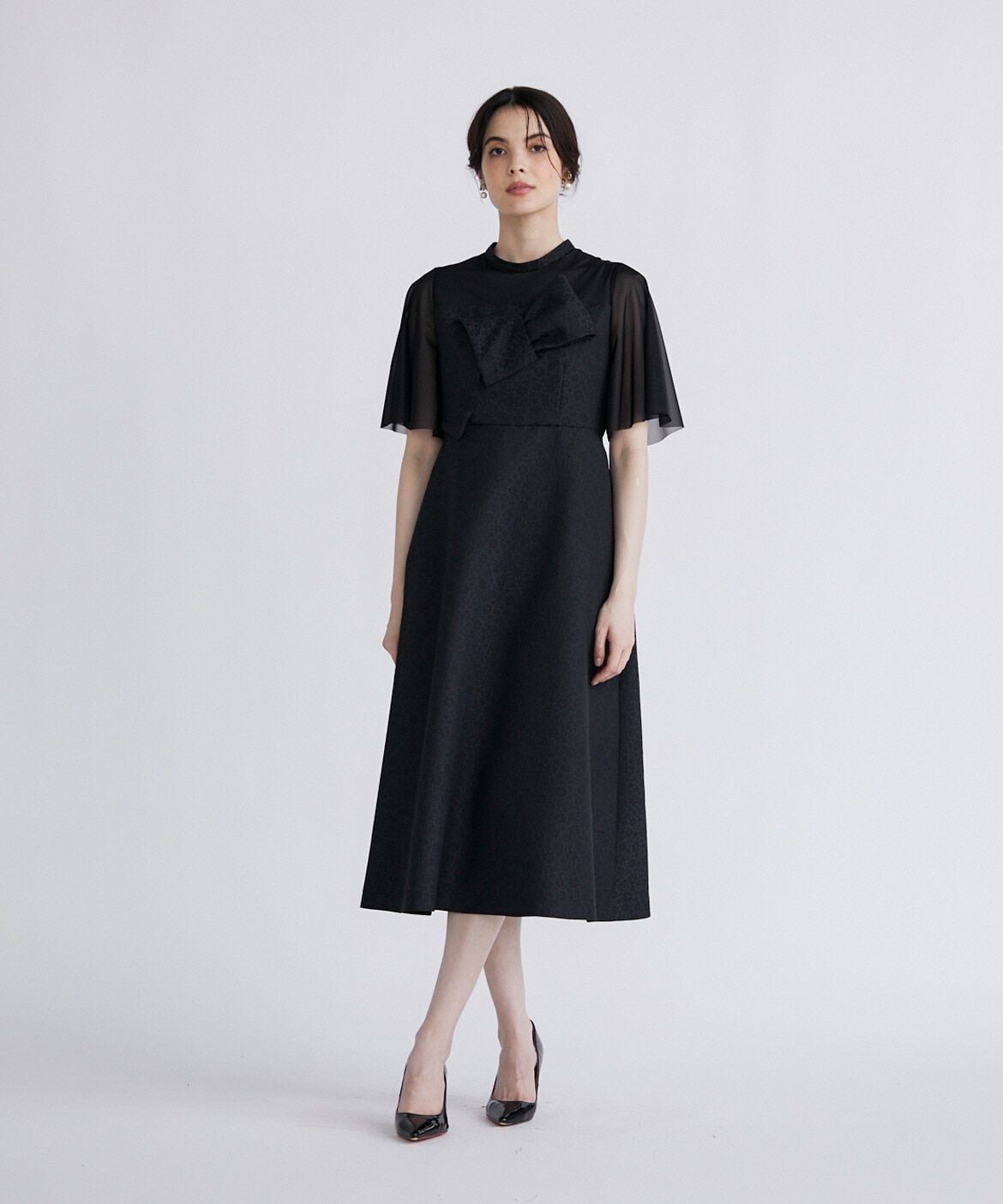 Maglie le cassetto「シアードッキングワンピース」|ワンピース|