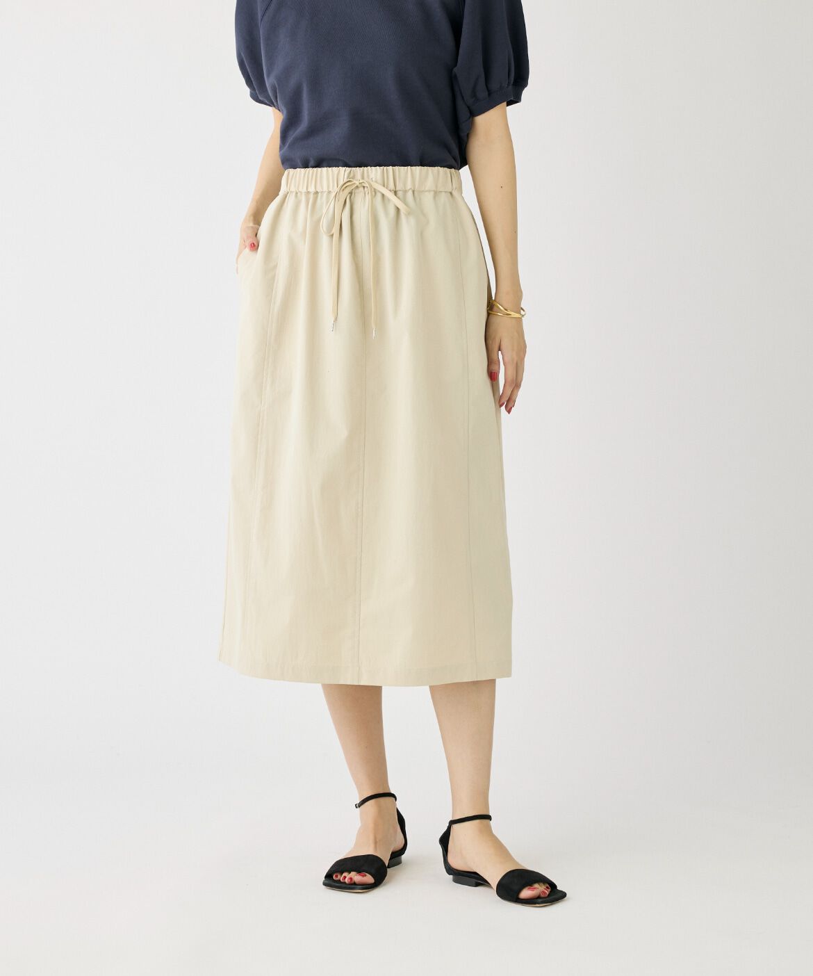 DAY by DAY it&rsquo;s international「ドローコードギャザータイトスカート」|スカート|