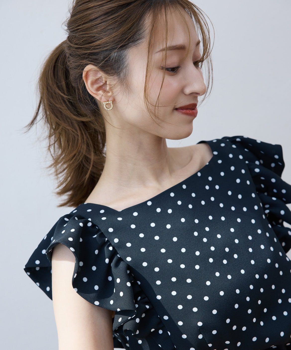 Maglie le cassetto「《M Maglie le cassetto&times;吉田理紗》大人の甘辛サロペット」|オールインワン|