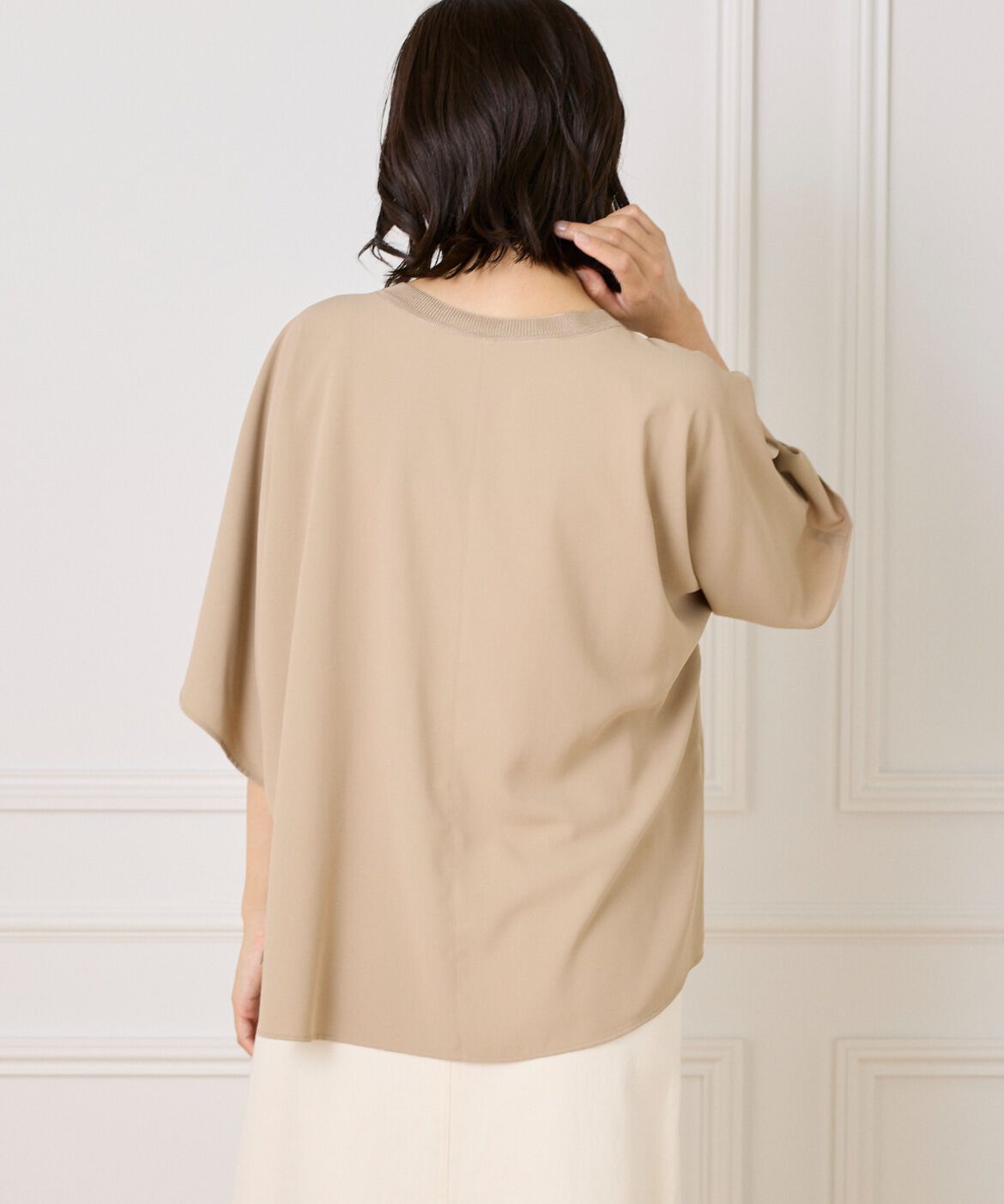 DAY by DAY it&rsquo;s international「リブ衿Tブラウス」|シャツ・ブラウス|