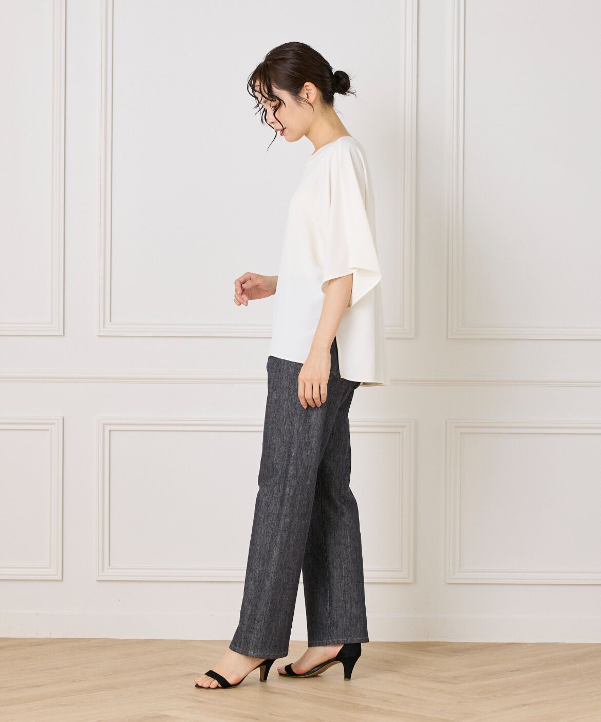 DAY by DAY it&rsquo;s international「リブ衿Tブラウス」|シャツ・ブラウス|