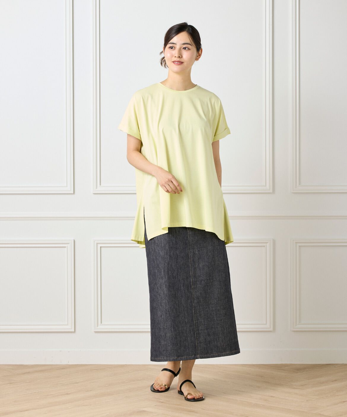 DAY by DAY it&rsquo;s international「フレンチスリーブチュニックカットソー」|Tシャツ・カットソー|