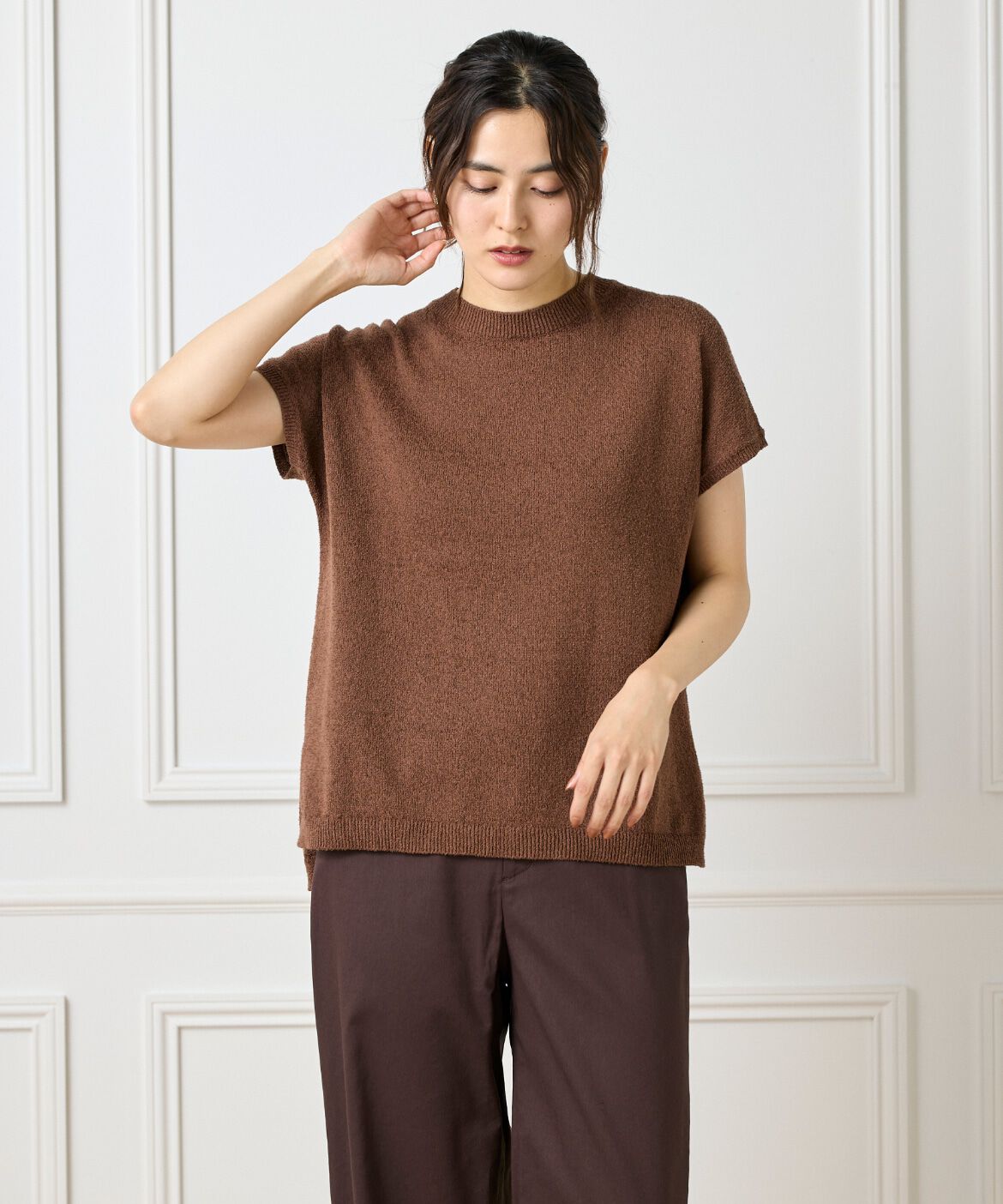 7-IDconcept.「ブークレミックスニット」|ニット・セーター|