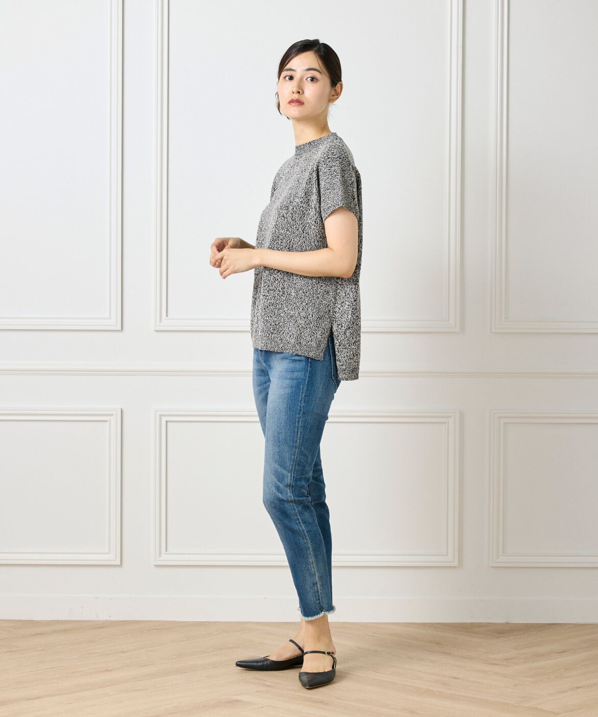 7-IDconcept.「ブークレミックスニット」|ニット・セーター|