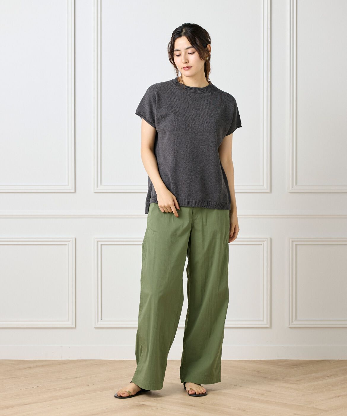 7-IDconcept.「ブークレミックスニット」|ニット・セーター|