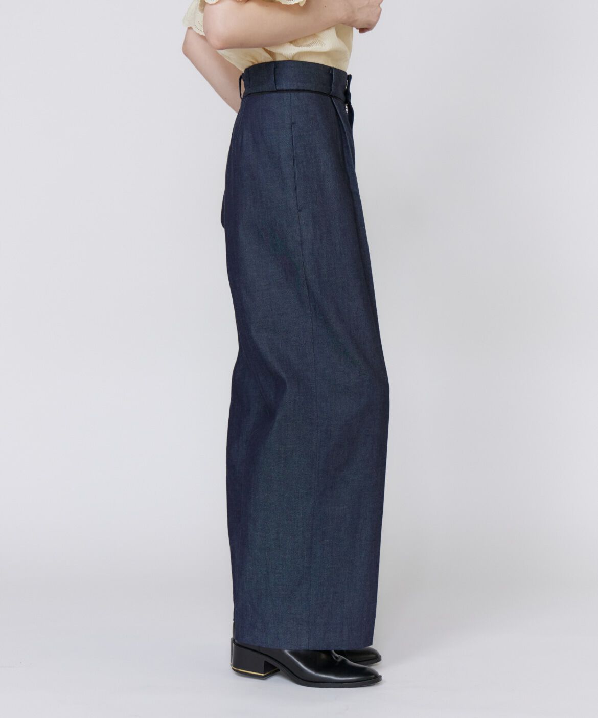 Maglie le cassetto「《美人百花9月号掲載》《ﾌﾗﾝﾄﾞﾙ45周年限定ｺﾚｸｼｮﾝ》ｻｽﾍﾟ 」|デニム|