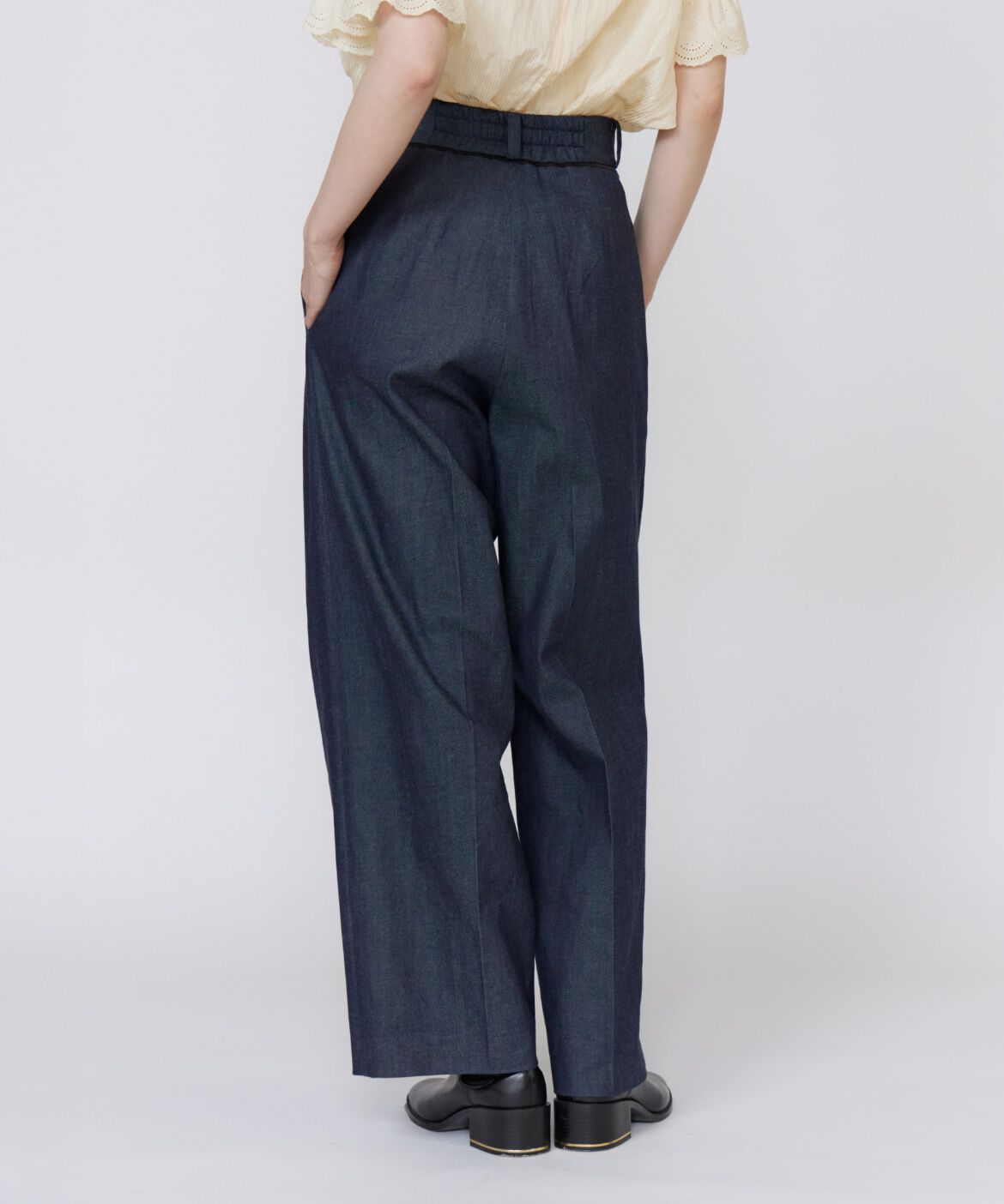 Maglie le cassetto「《美人百花9月号掲載》《ﾌﾗﾝﾄﾞﾙ45周年限定ｺﾚｸｼｮﾝ》ｻｽﾍﾟ 」|デニム|