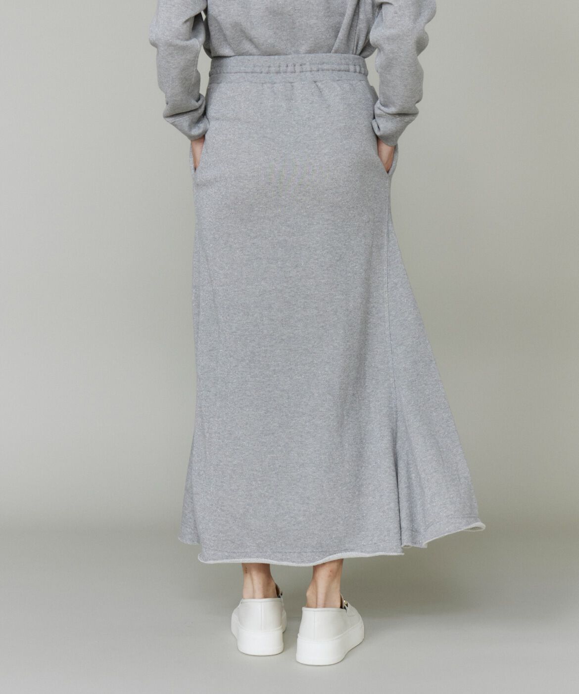 INED「ラメ裏毛スカート《YVON》」|スカート|