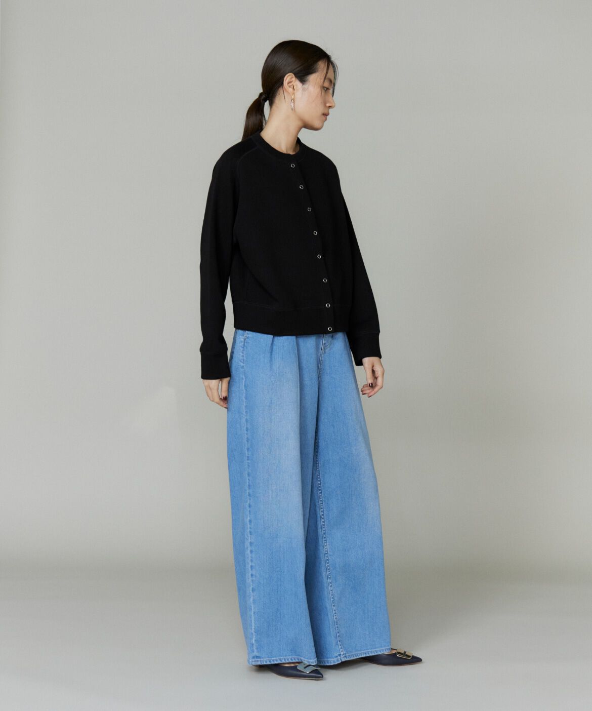 INED「ドットボタンカーディガン《YVON》」|カーディガン|