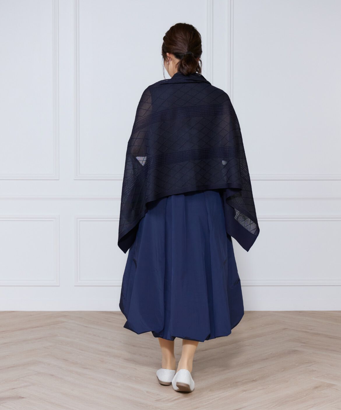 ef-de Black「変形リブバルーンワンピース」|ワンピース|