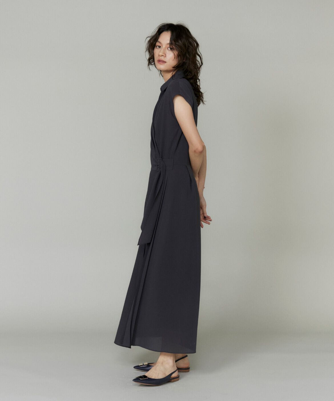 la veille by SUPERIOR CLOSET「アシンメトリーワンピース」|ワンピース|