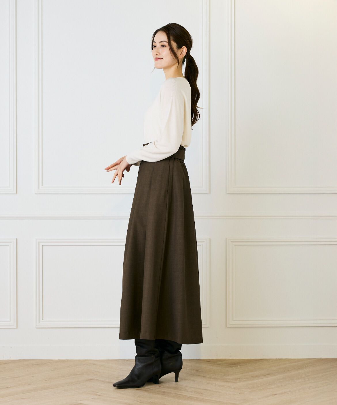 DAY by DAY it&rsquo;s international「AラインVネックプルオーバー《Cuoo》」|ニット・セーター|