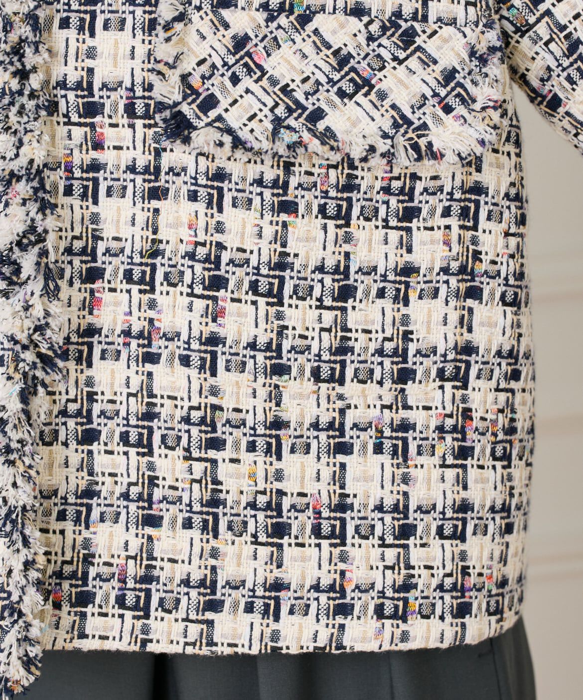 la veille by SUPERIOR CLOSET「 LINTONノーカラージャケット  」|その他|