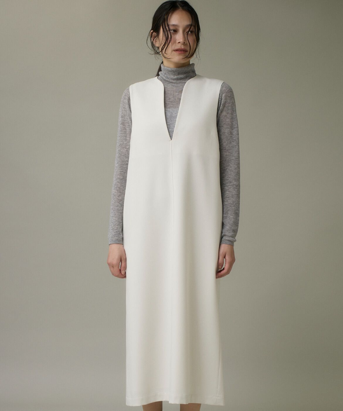 DAY by DAY it&rsquo;s international「カーブカラーワンピース《ウーリッシュフラノライト》」|ワンピース|