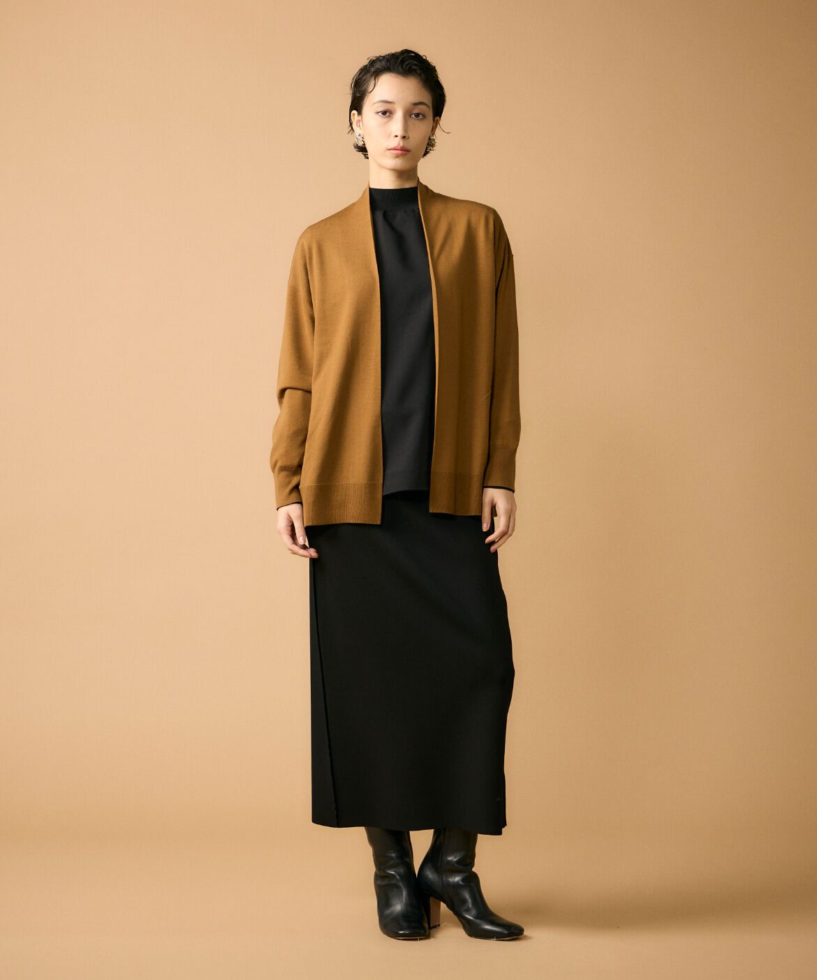 7-IDconcept.「着流しロングカーディガン」|カーディガン|