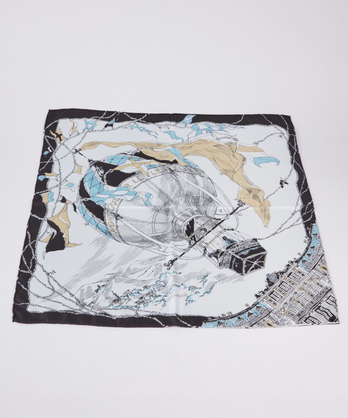 FAVORITE SUKINAMONO「シルクスカーフ　モンゴルフィエバルーン《manipuri》」|ストール|