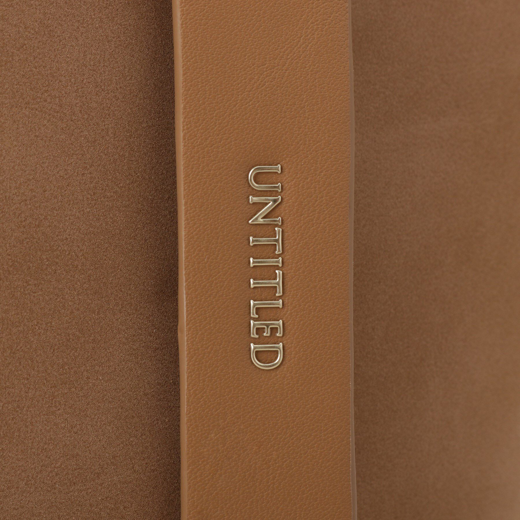 UNTITLED「【トレンド】ヌバックトート」|トートバッグ|