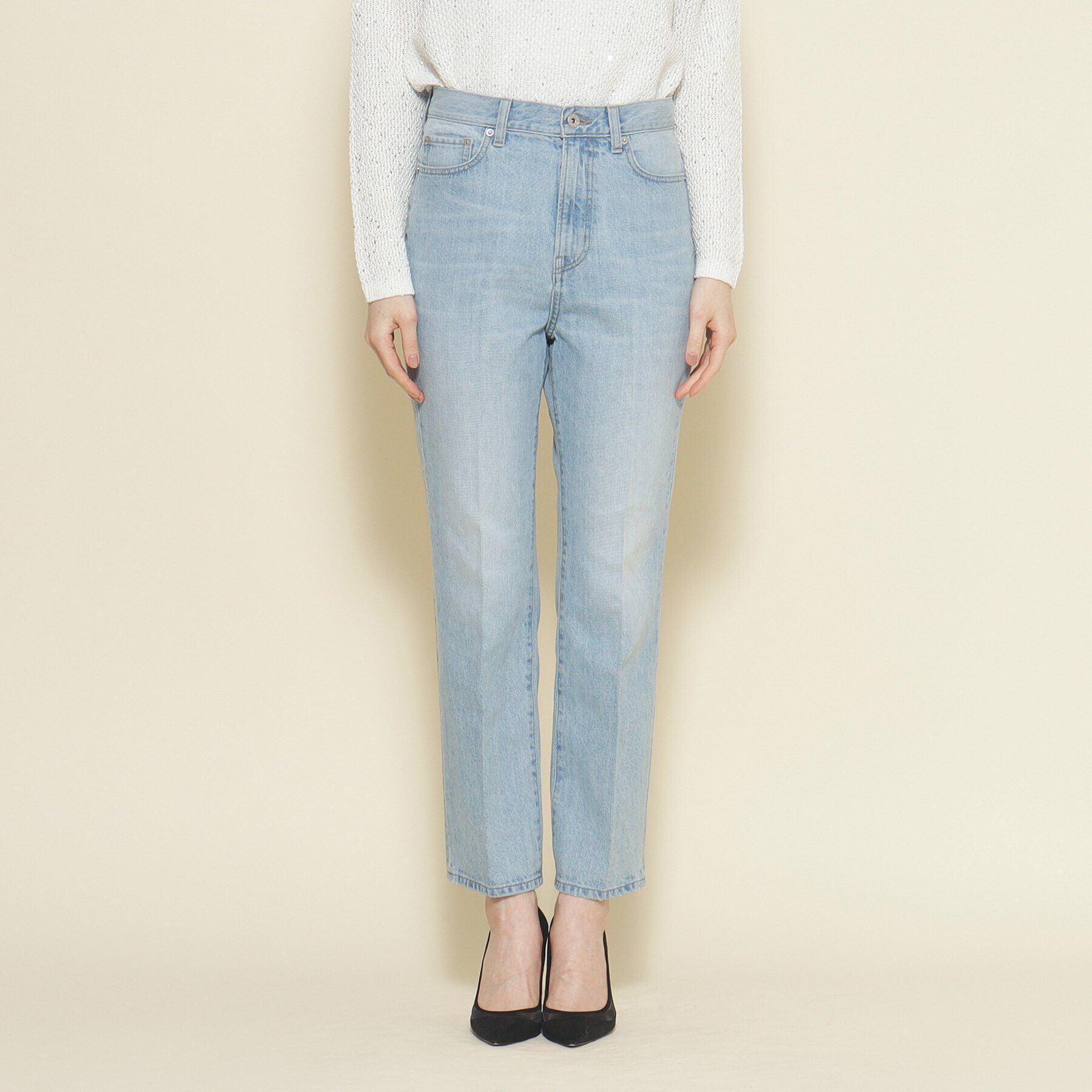 COUP DE CHANCE「【環境に配慮したデニム】細身デニムパンツ」|デニム|