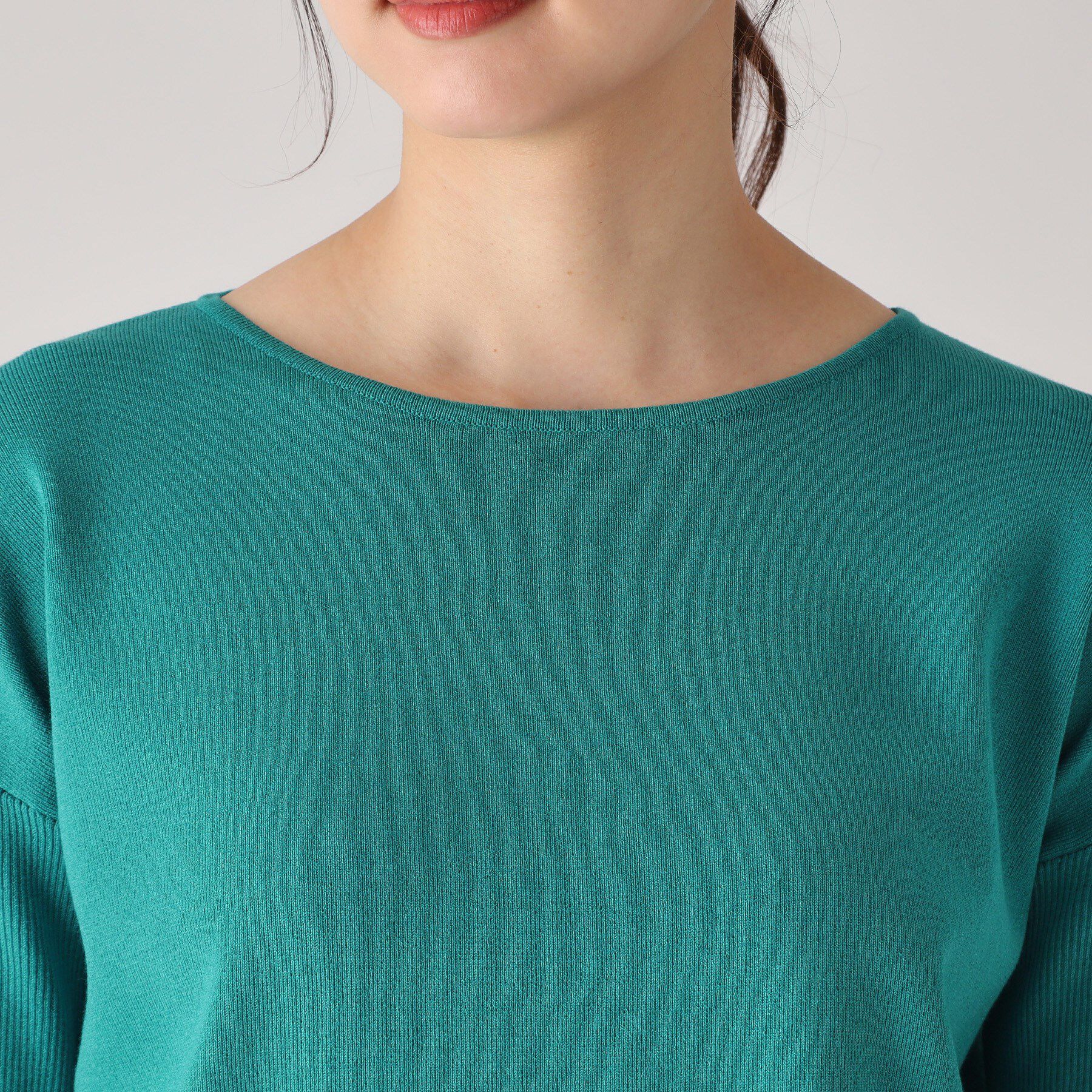 COUP DE CHANCE「【洗える】ビーズ刺しゅうニットトップス」|ニット・セーター|