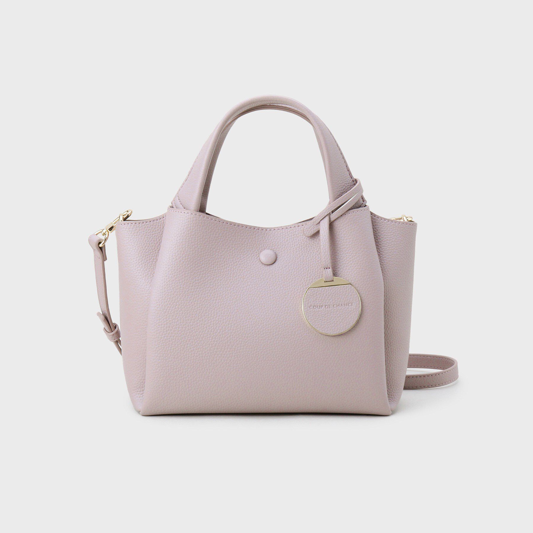 COUP DE CHANCE「2WAYミニショルダーバッグ」|ショルダー・メッセンジャー|ラベンダー(080)