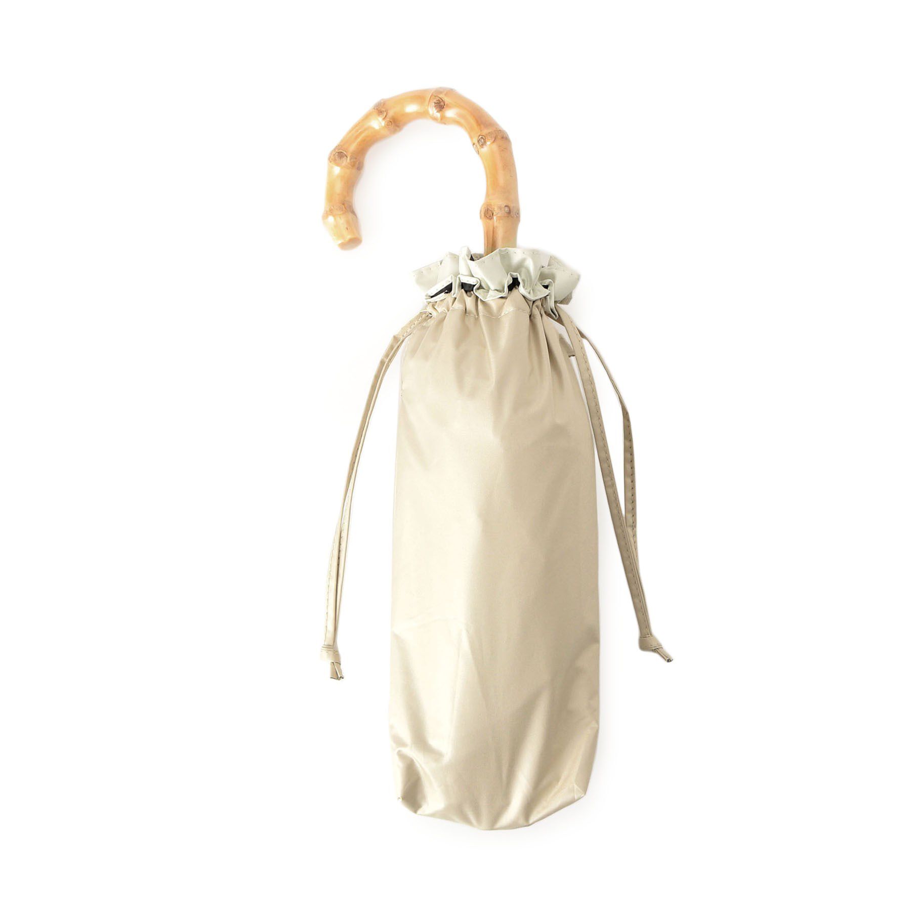 Reflect「【晴雨兼用／UVカット率100％／雨の日もおしゃれに◎】バイカラーフリルデザイン折りたたみ傘」|傘|