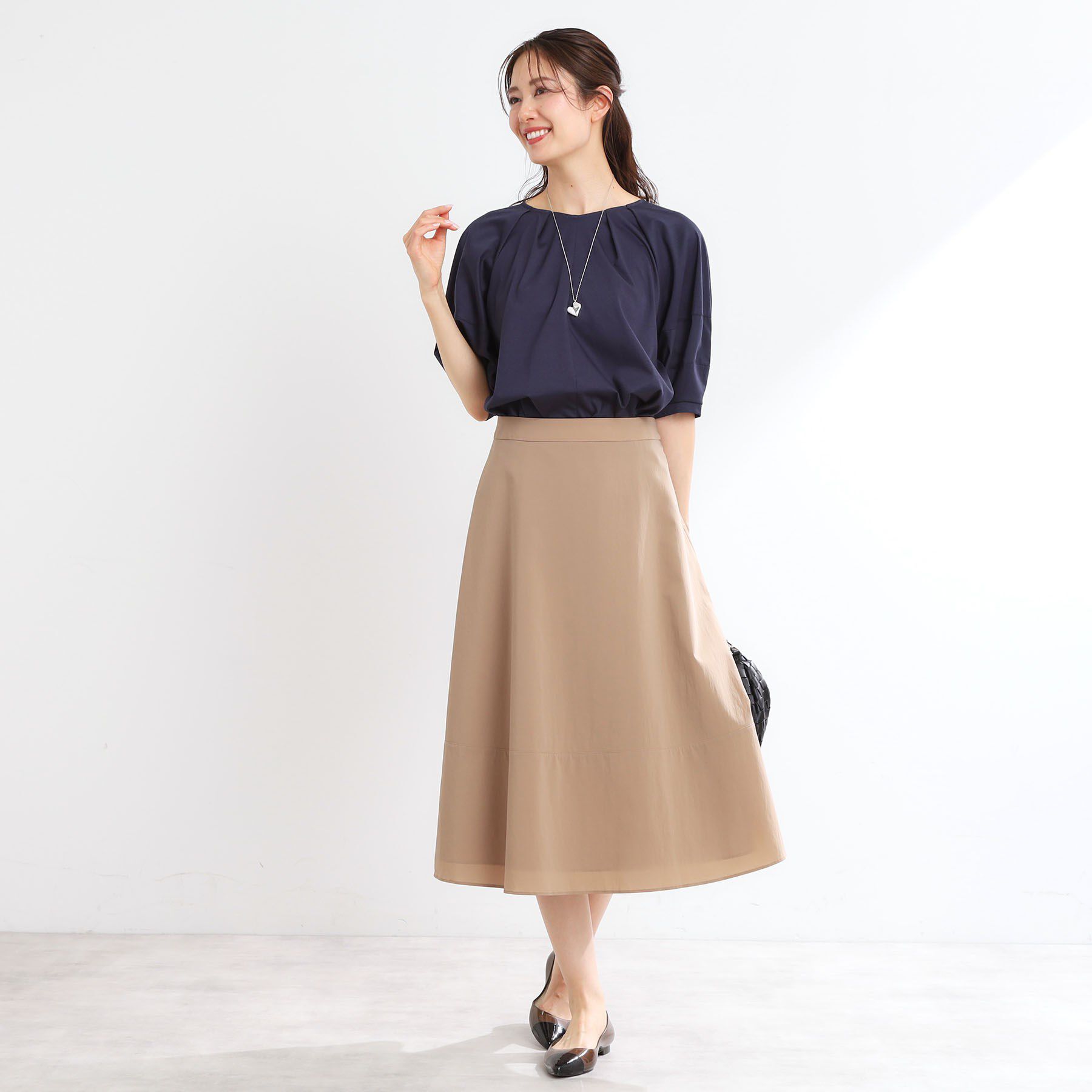 Reflect「【マシンウォッシュ可／撥水／雨の日OK！】レインシリーズフレアスカート」|スカート|