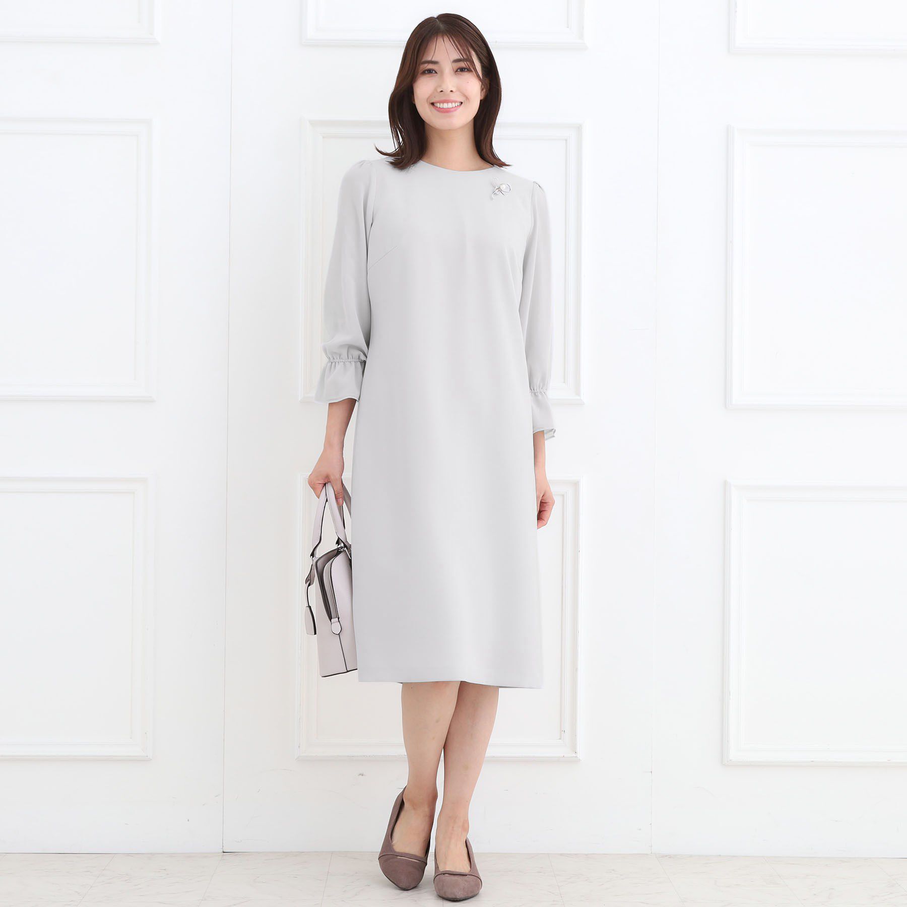 Reflect「【フォーマル／入卒／セットアップ可】キャンディスリーブワンピース」|ワンピース|