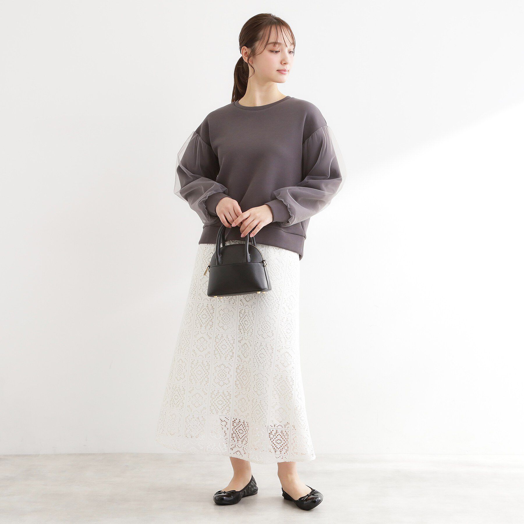 Reflect「【M ROSE】ショルダー付きミニバッグ」|ハンドバッグ|