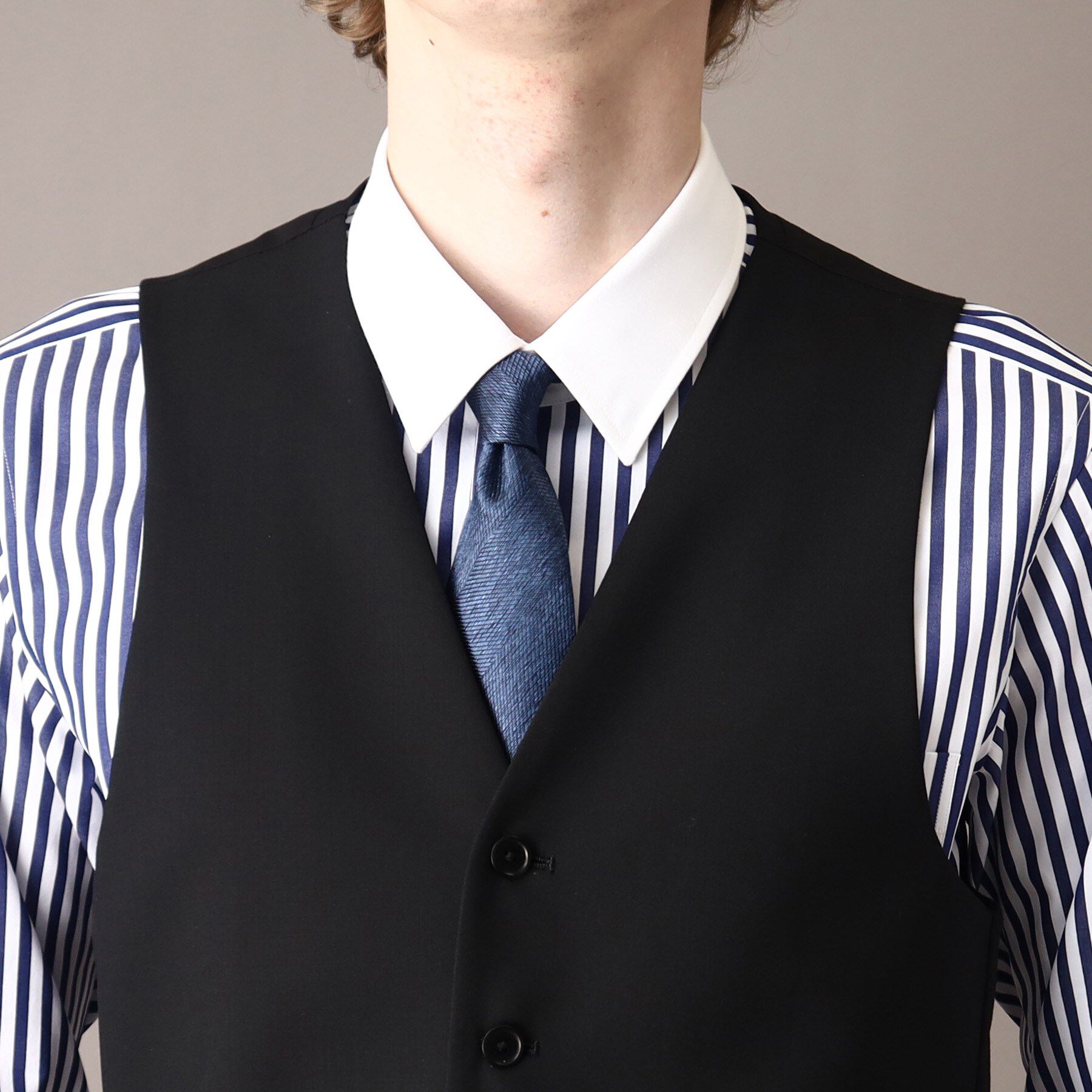 DRESSTERIOR「【セットアップ可】スリーピース ジレ」|ベスト・ジレ|