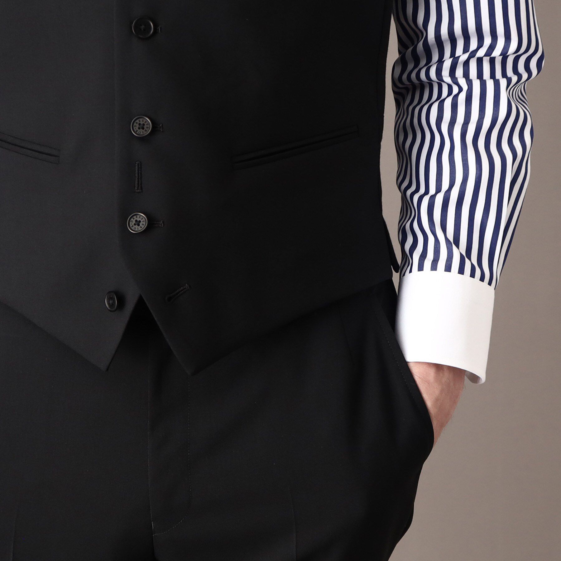 DRESSTERIOR「【セットアップ可】スリーピース ジレ」|ベスト・ジレ|