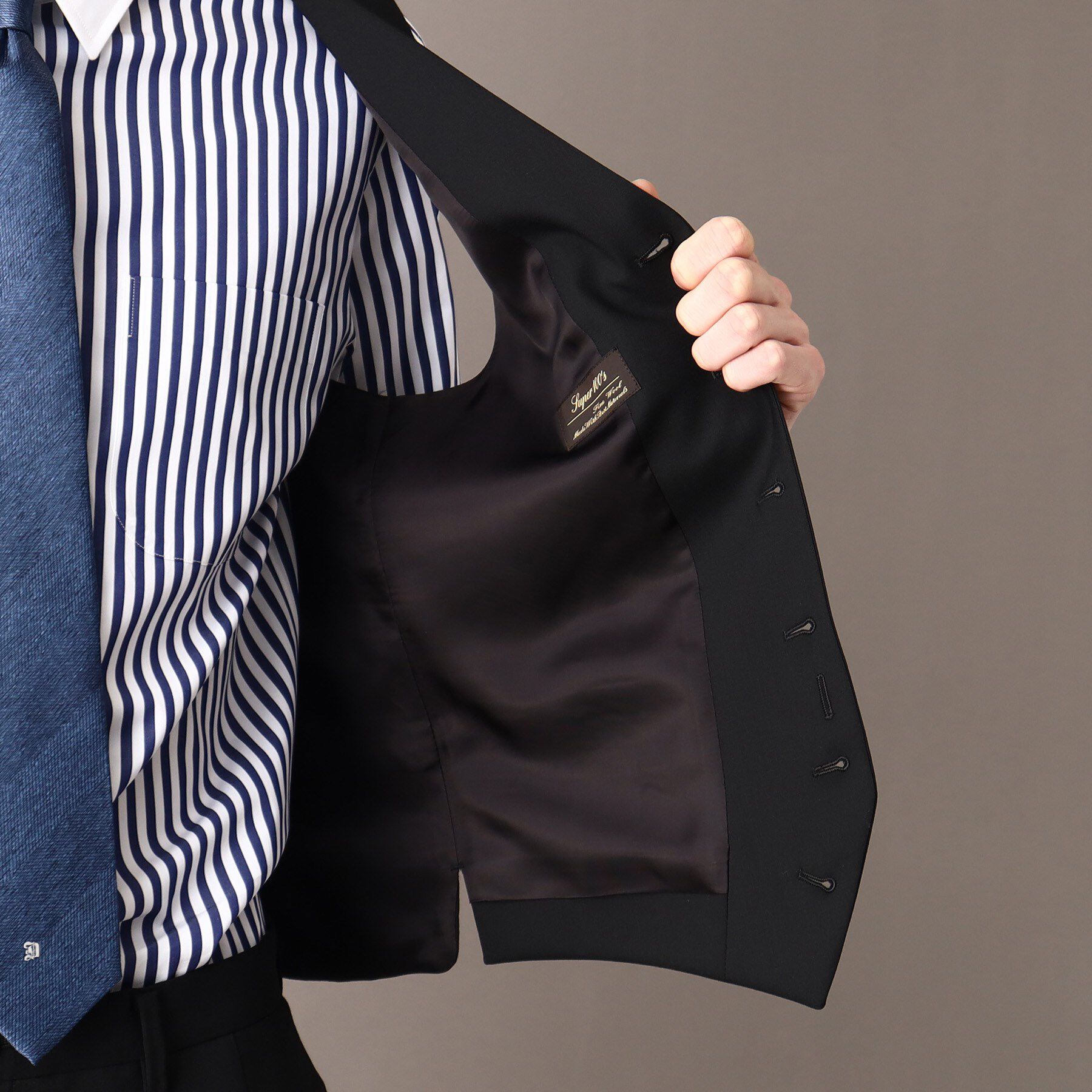 DRESSTERIOR「【セットアップ可】スリーピース ジレ」|ベスト・ジレ|
