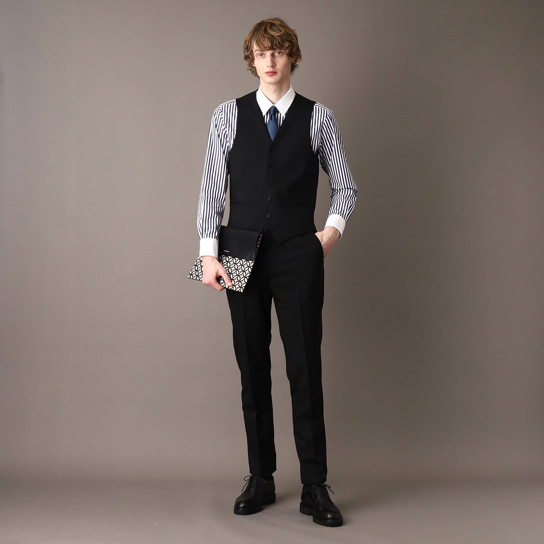 DRESSTERIOR「【セットアップ可】スリーピース ジレ」|ベスト・ジレ|