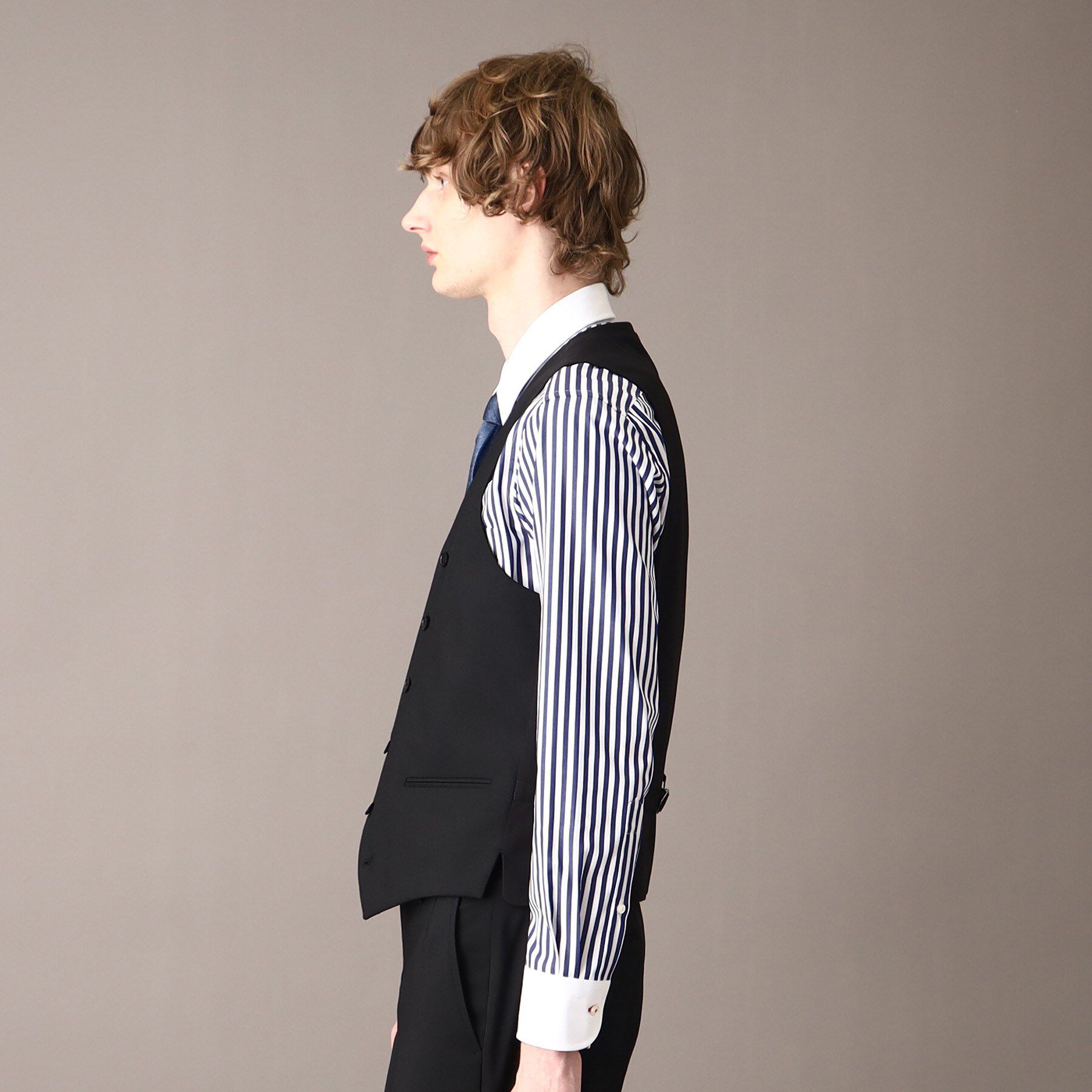 DRESSTERIOR「【セットアップ可】スリーピース ジレ」|ベスト・ジレ|