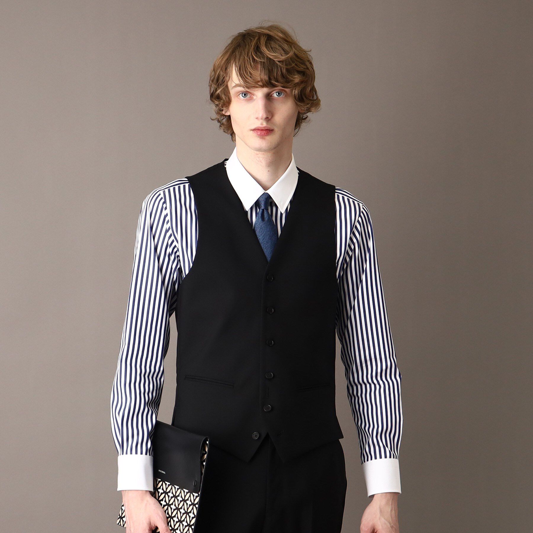 DRESSTERIOR「【セットアップ可】スリーピース ジレ」|ベスト・ジレ|