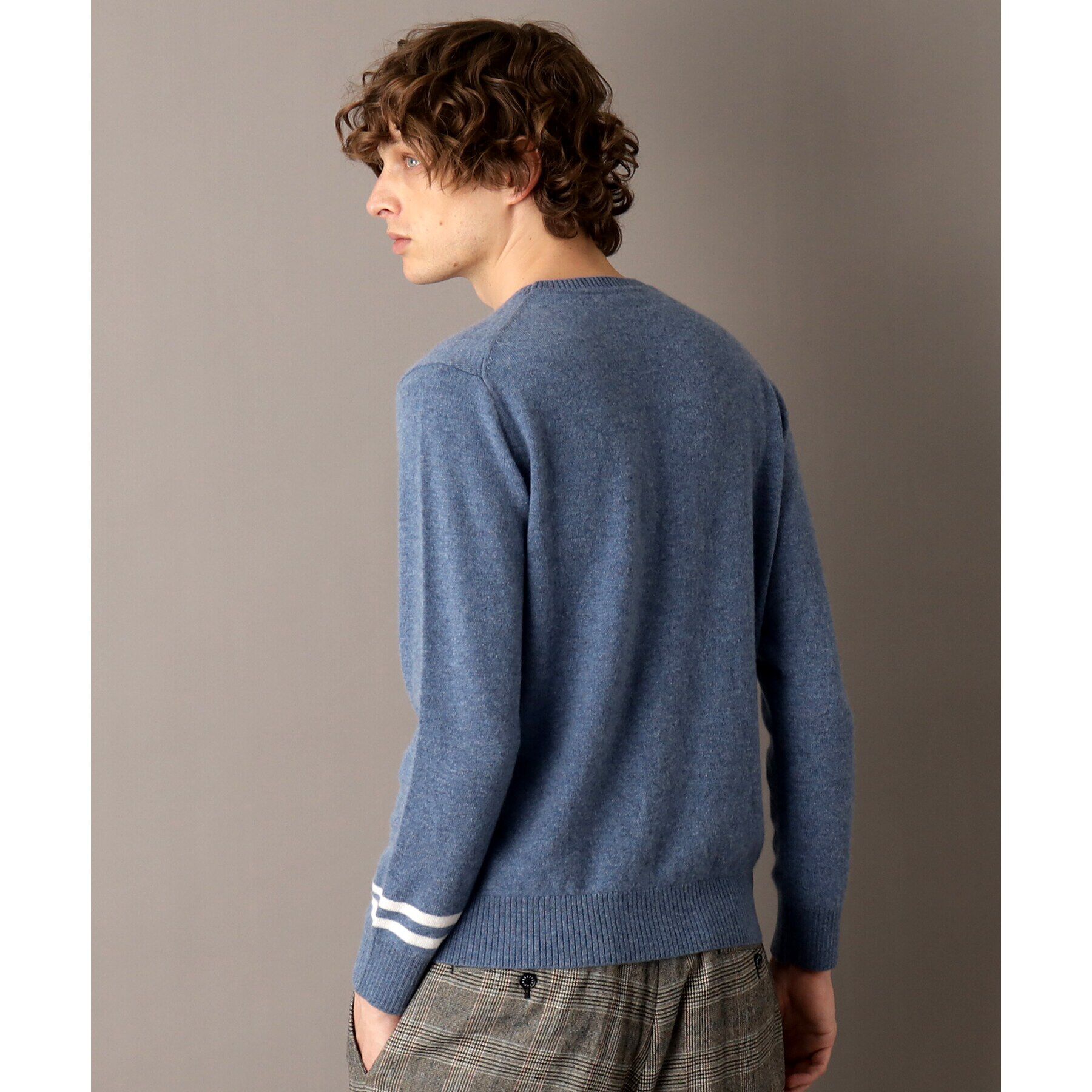 DRESSTERIOR「【カシミヤ100%】ピュアカシミヤクルーネックニット」|ニット・セーター|