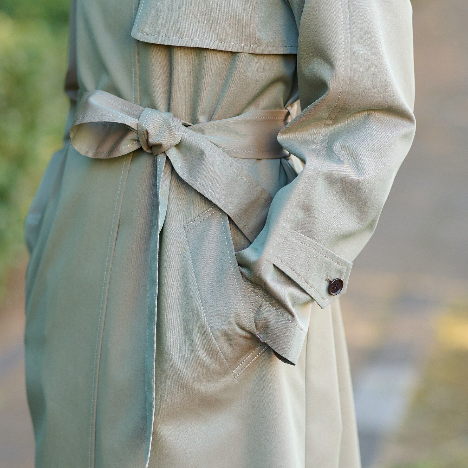 DRESSTERIOR「【上品/美シルエット】ライトトレンチコート」|トレンチコート|