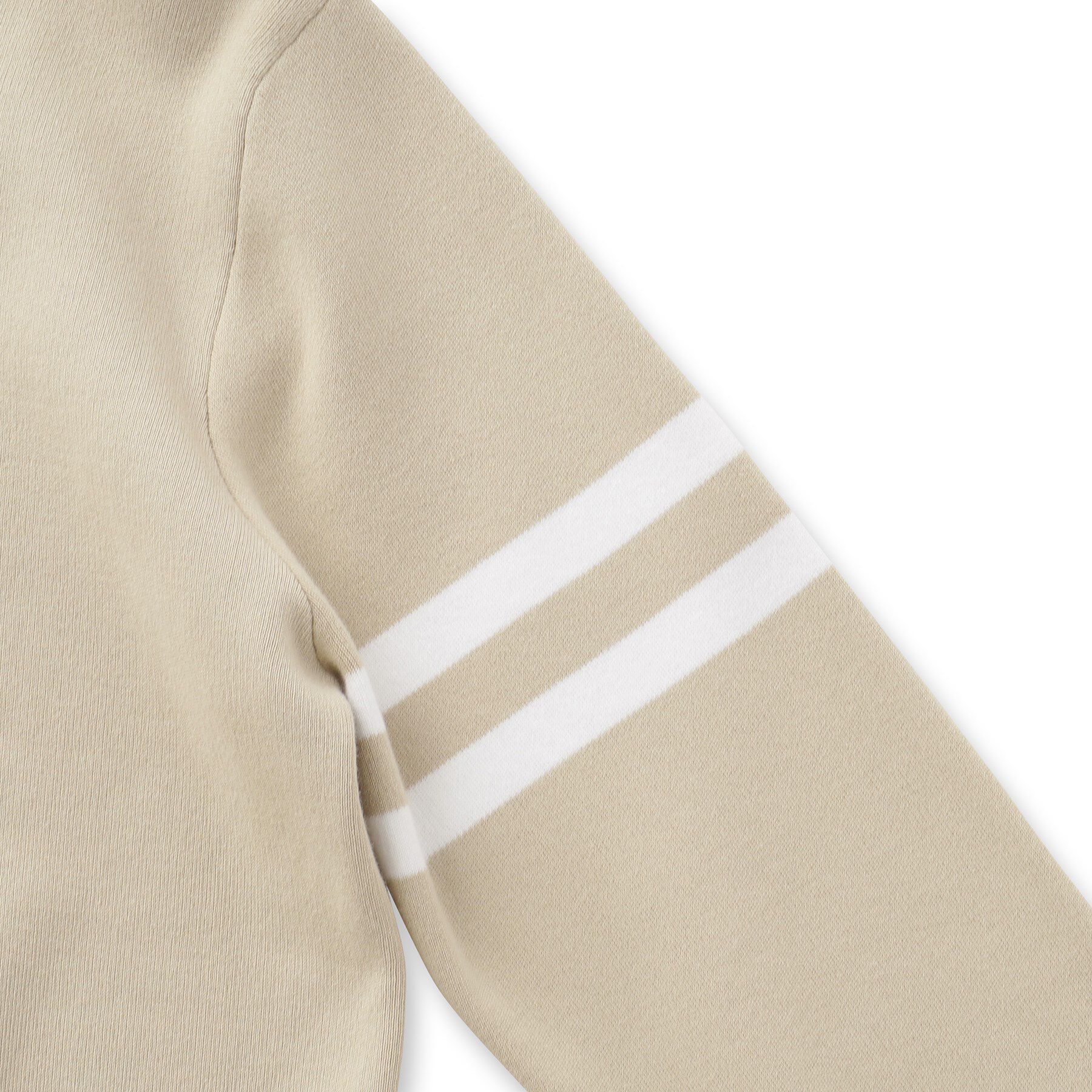 DRESSTERIOR「コットンスムース アームラインクルーネックニット」|ニット・セーター|