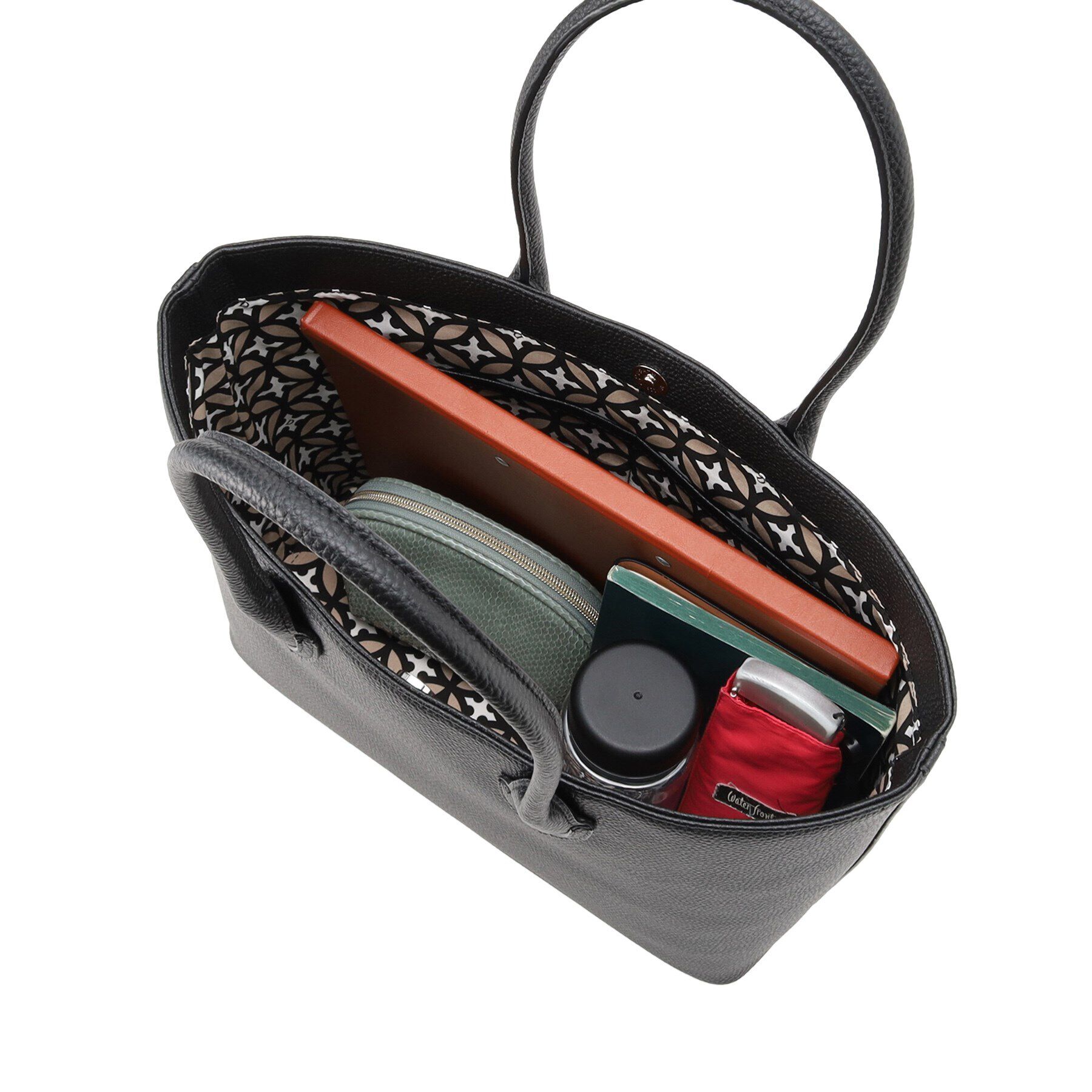 DRESSTERIOR「【撥水仕様】シュリンクレザー トートバッグ」|トートバッグ|