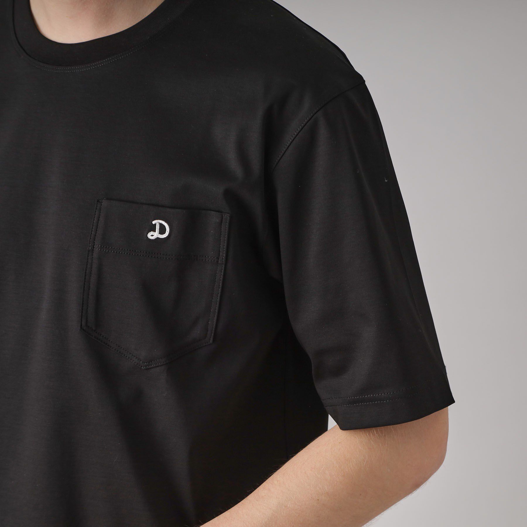 DRESSTERIOR「【接触冷感/抗菌防臭/消臭】ICE CLEAR COTTON ポケットTシャツ」|Tシャツ・カットソー|