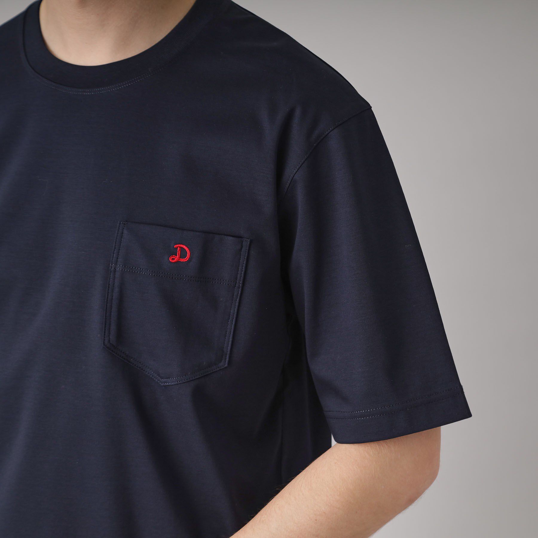 DRESSTERIOR「【接触冷感/抗菌防臭/消臭】ICE CLEAR COTTON ポケットTシャツ」|Tシャツ・カットソー|