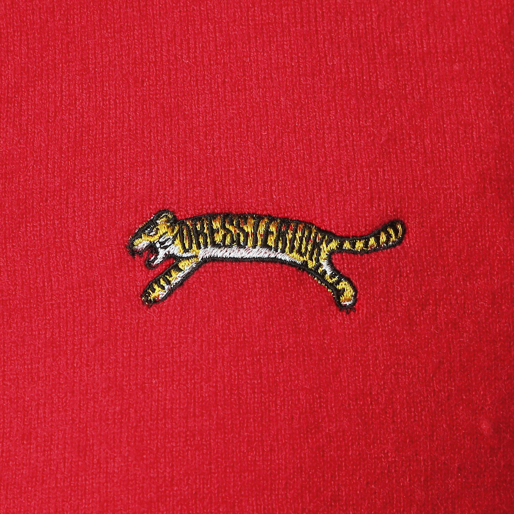 DRESSTERIOR「【CLASSY．12月号掲載】タイガーエンブロイダリークルーネックカーディガン」|カーディガン|