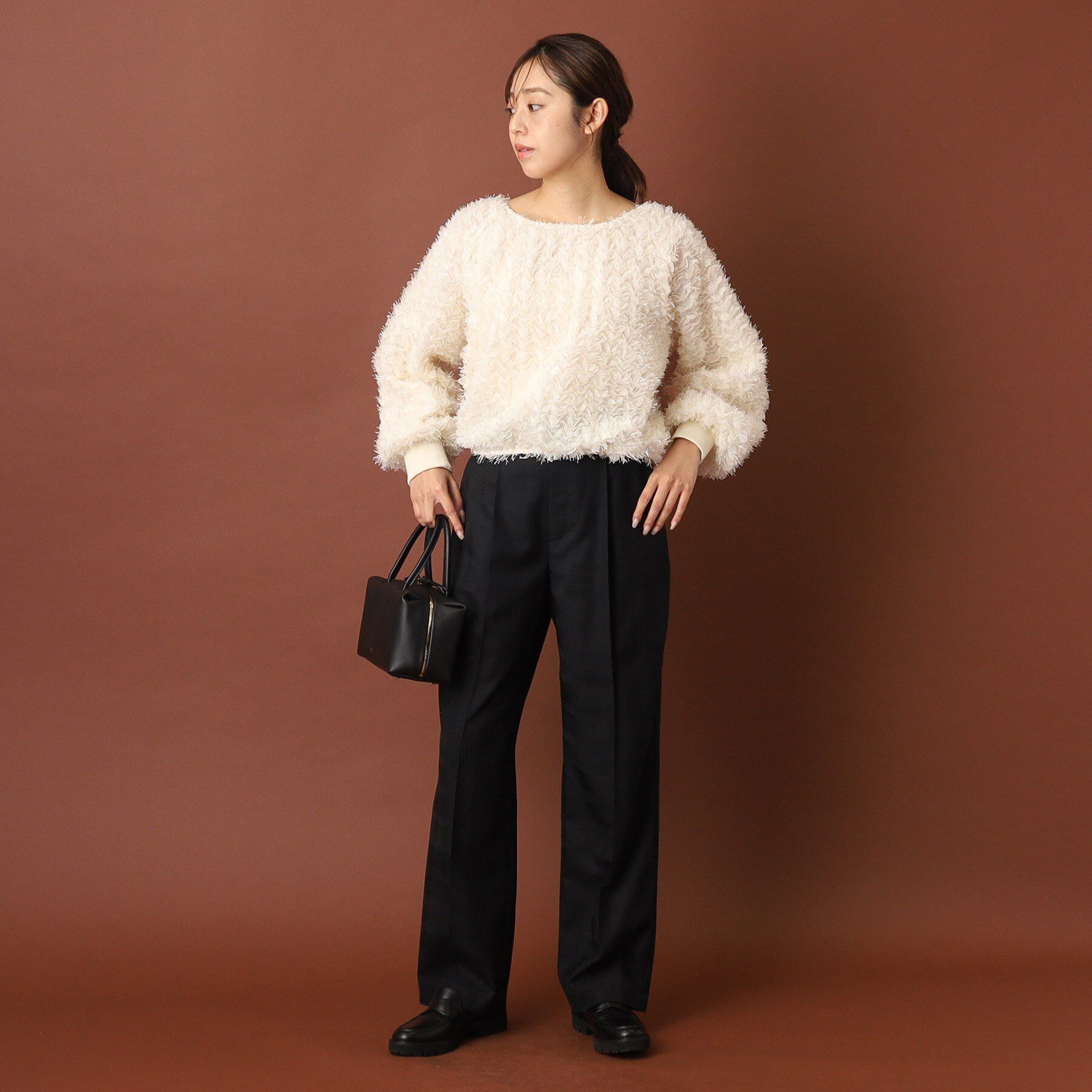 DRESSTERIOR「provoke（プロヴォーク）【別注】 フワラーモチーフブラウス」|シャツ・ブラウス|