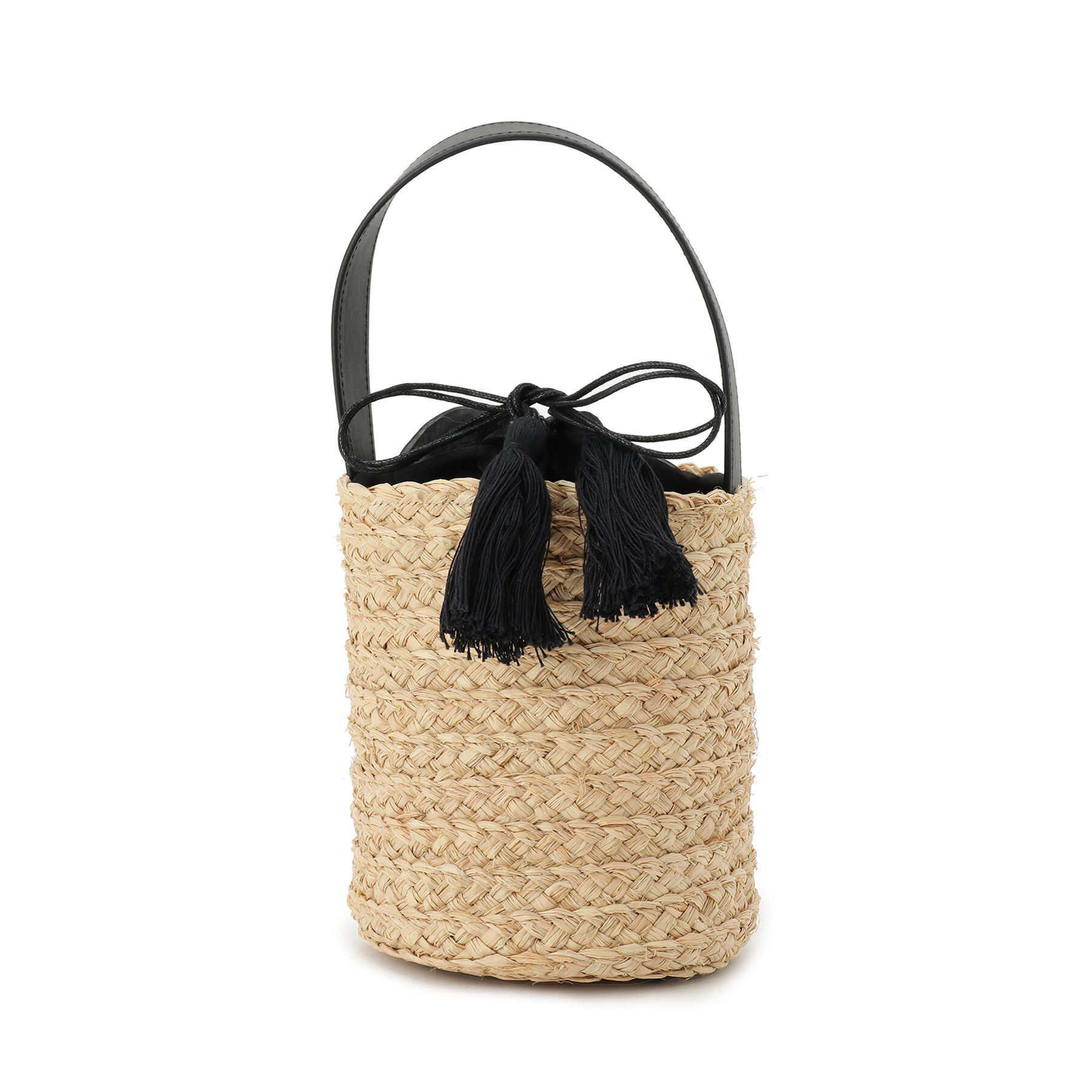 grove「ラフィアバケツタッセル巾着ショルダー」|ショルダー・メッセンジャー|