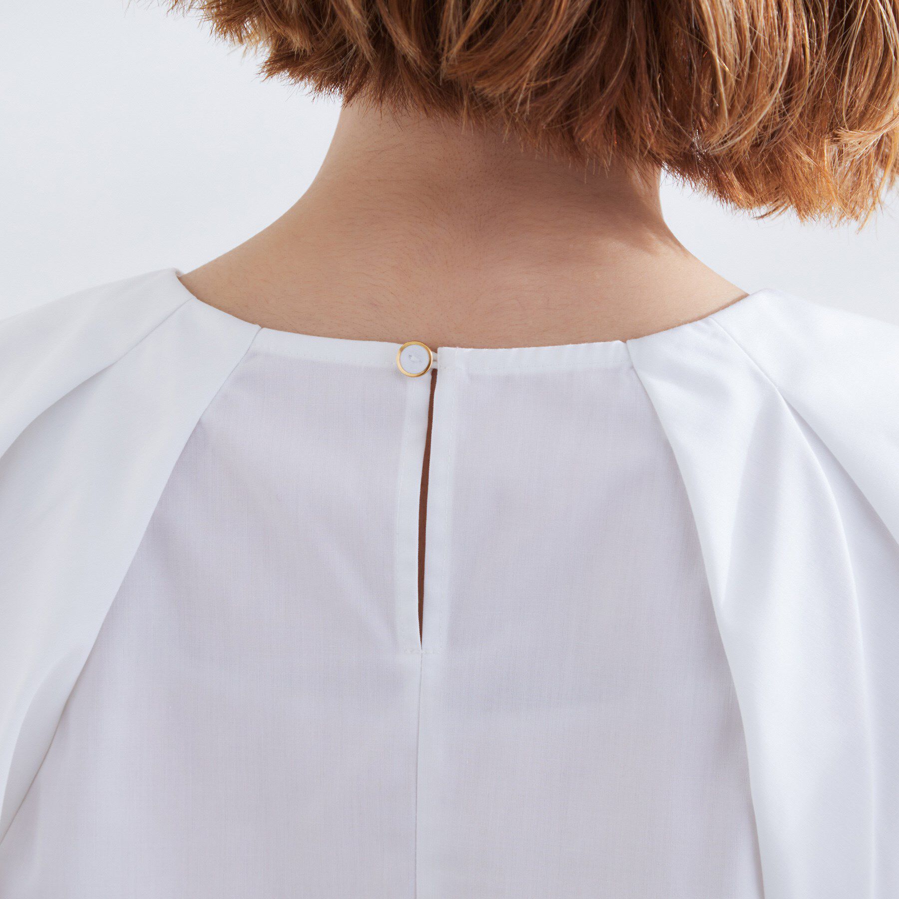 grove「【サスティナブル原料】涼し気フレアスリーブブラウス」|シャツ・ブラウス|