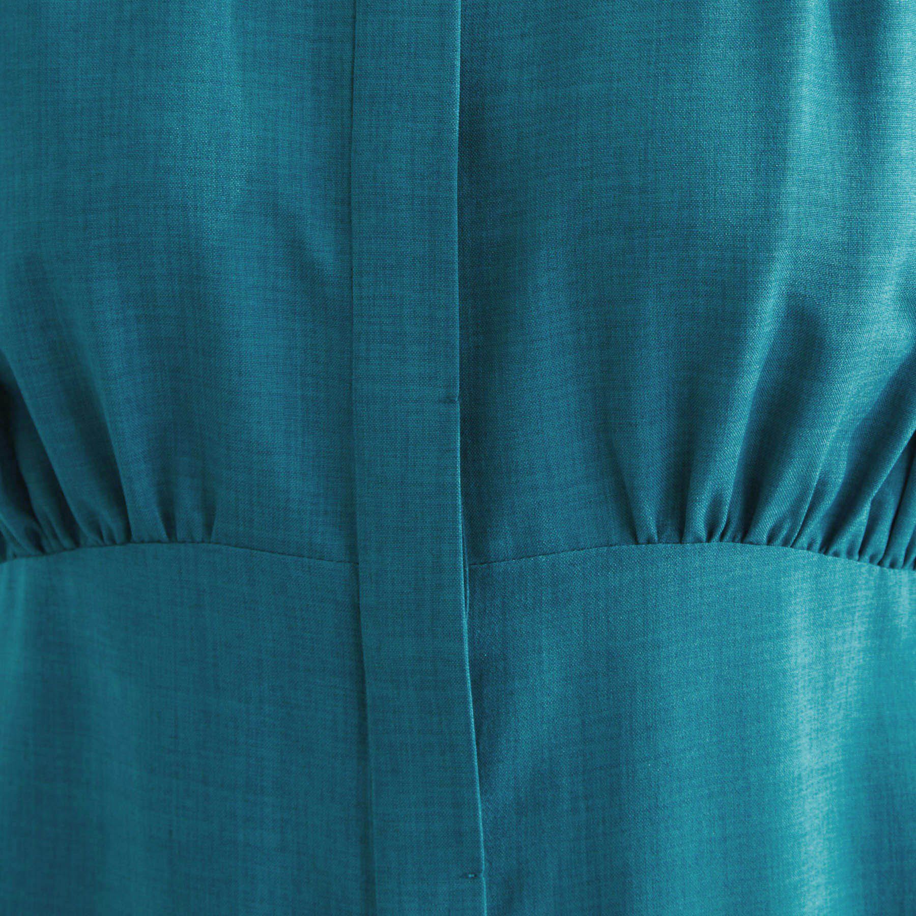 grove「ウエスト高見えでスタイルアップ　上品スタンドカラーシャツワンピース」|ワンピース|