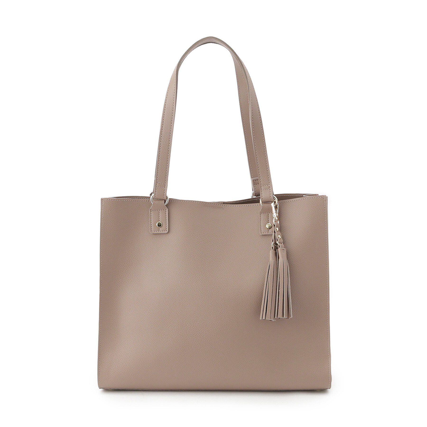 grove「【人間工学】ダブルタッセル中仕切りトート」|トートバッグ|