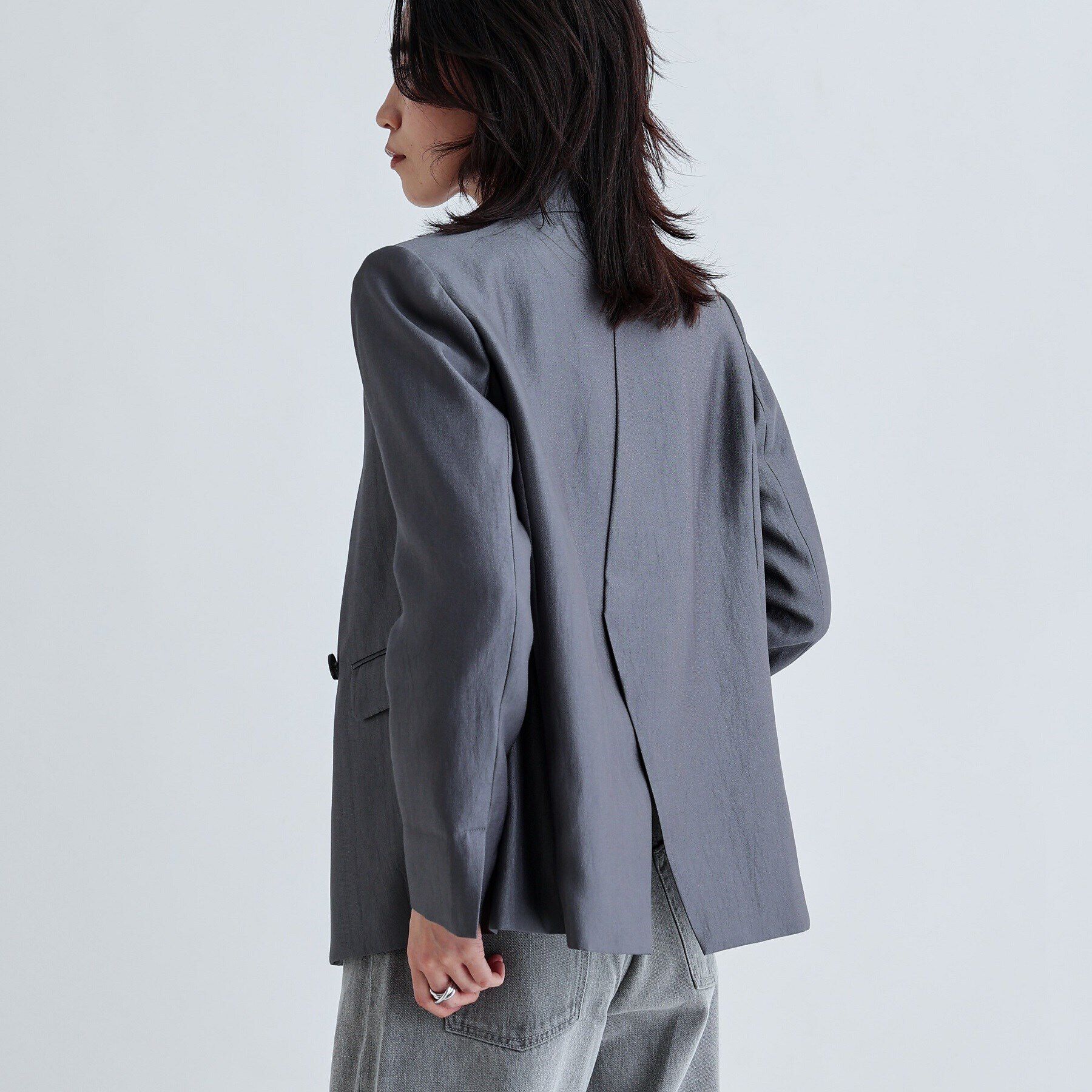 GALLEST「【セレモニー/セットアップ可能/通勤】ダブルブレストジャケット」|テーラードジャケット|