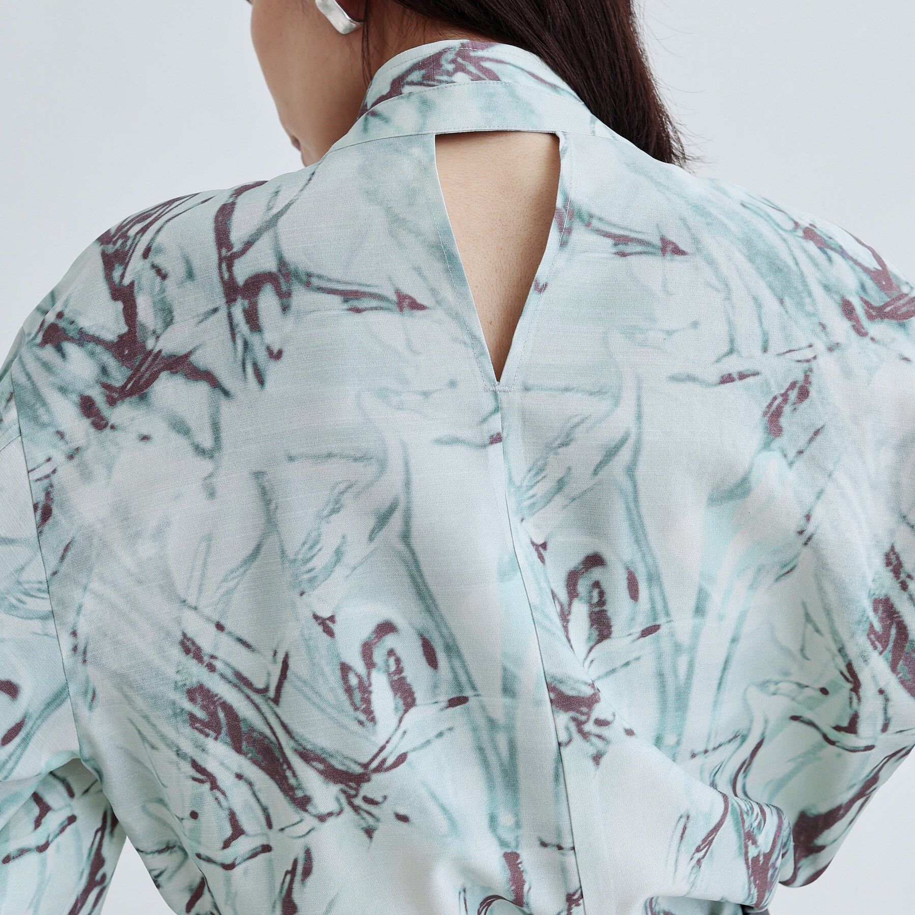 GALLEST「ウォータープリントシャツ」|シャツ・ブラウス|