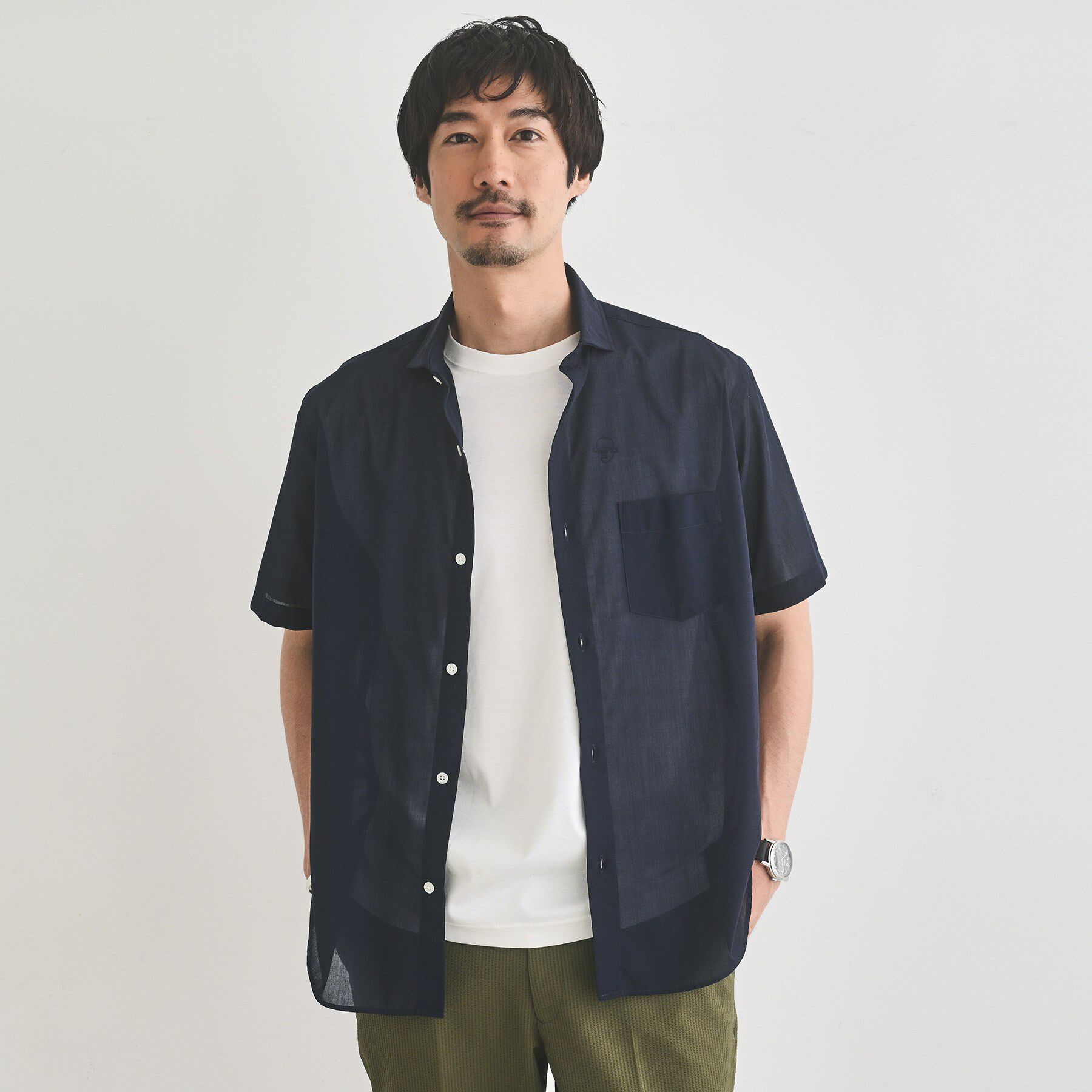 TAKEO KIKUCHI「ローン半袖シャツ」|シャツ・ブラウス|