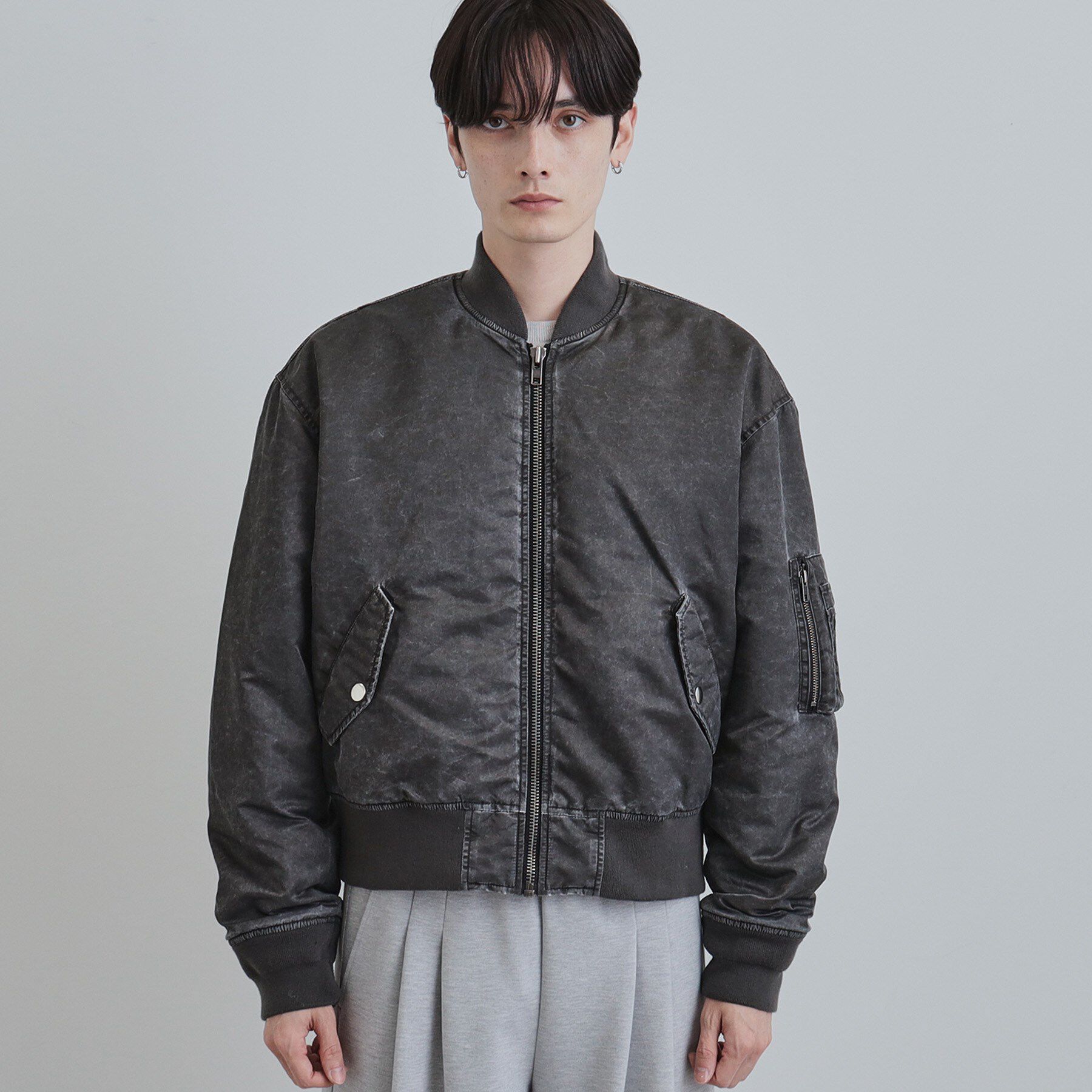 tk.TAKEO KIKUCHI「ヴィンテージライクMA‐1」|ブルゾン・スタジャン|